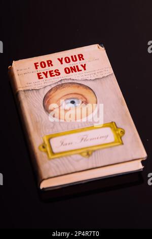 James Bond 007 Buch for Your Eyes Only, Five Secret Anlässe in the Life of James Bond, Hardback, von Ian Fleming Stockfoto