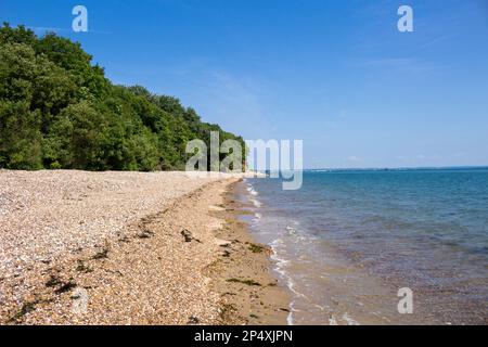 Priory Bay, St. Helens, Isle of Wight, Großbritannien Stockfoto