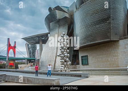 Guggenheim Museum, Bilbao, Spanien Stockfoto