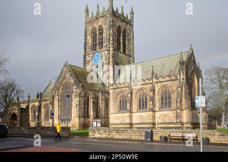 All Saints Parish Church in Northallerton North Yorkshire England UK Stockfoto