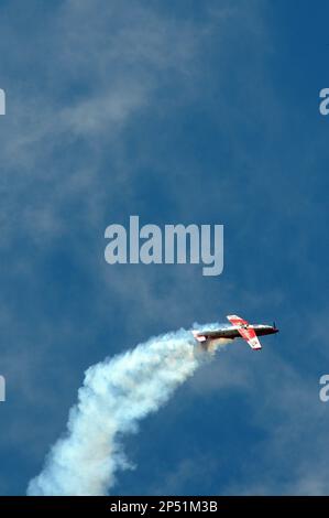 Swiss Air Force PC-7 Team bei RIAT, 2015. Stockfoto