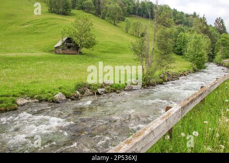 Wanderweg Wild Waters, wilde Wasser, Steiermark - Österreich Stockfoto