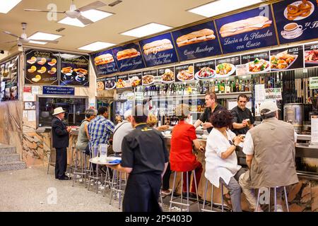 El Brillante, Plaza Emperador Carlos V nº8. Madrid. Spanien Stockfoto