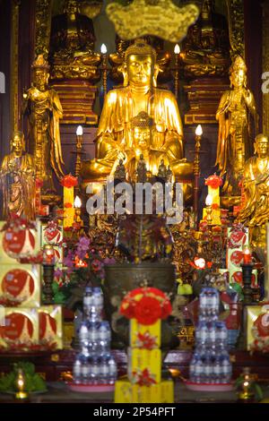 Vietnam, Hanoi, Botschafter Pagode, Quan Su Pagode, Stockfoto