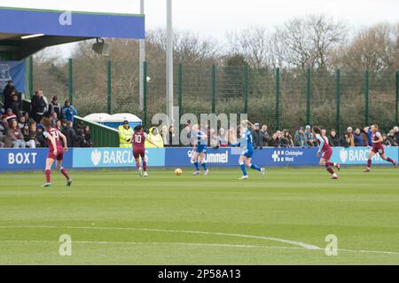 Walton, Liverpool. 05/03/2023, WSL Everton V Aston Villa im Walton Park Stadium, Liverpool Gewinnt Aston Villa mit 2,0 Punkten (Terry Scott/SPP) Guthaben: SPP Sport Press Photo. Alamy Live News Stockfoto