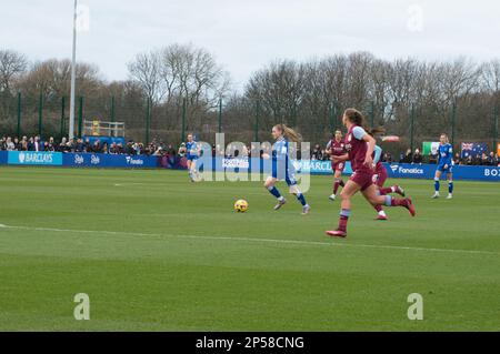 Walton, Liverpool. 05/03/2023, WSL Everton V Aston Villa im Walton Park Stadium, Liverpool Gewinnt Aston Villa mit 2,0 Punkten (Terry Scott/SPP) Guthaben: SPP Sport Press Photo. Alamy Live News Stockfoto