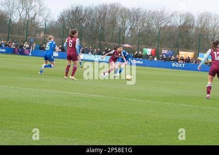 Walton, Liverpool. 05/03/2023, WSL Everton V Aston Villa im Walton Park Stadium, Liverpool Gewinnt Aston Villa mit 2,0 Punkten (Terry Scott/SPP) Guthaben: SPP Sport Press Photo. Alamy Live News Stockfoto