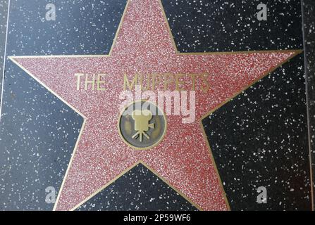 Los Angeles, Kalifornien, USA 3. März 2023 Ein allgemeiner Blick auf die Atmosphäre des Muppets Hollywood Walk of Fame Star am 3. März 2023 in Los Angeles, Kalifornien, USA. Foto: Barry King/Alamy Stock Photo Stockfoto