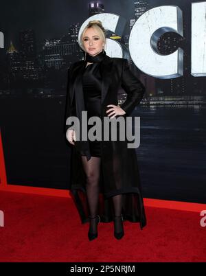 New York City, NY, 6. März 2023, New York City, NY, 06/03/2023, Hayden Panettiere nimmt an der "Scream VI" Weltpremiere Teil, die am 6. März 2023 im AMC Lincoln Square Theater in New York City, NY ©Steven Bergman/AFF-USA.COM stattfindet Stockfoto