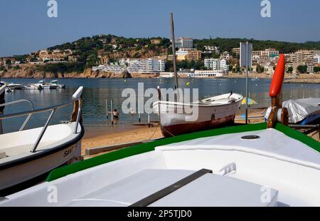 Sant Feliu de Guíxols. An Der Costa Brava. Provinz Girona. Katalonien. Spanien Stockfoto