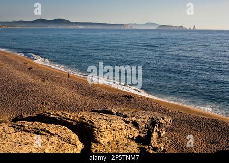 Sa Riera. Racó-Strand. In der Nähe von Begur.Costa Brava. Provinz Girona. Katalonien. Spanien Stockfoto