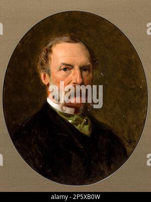 Selbstporträt, Sir John Tenniel (London, England, 1820 - 1914) 1882 Stockfoto