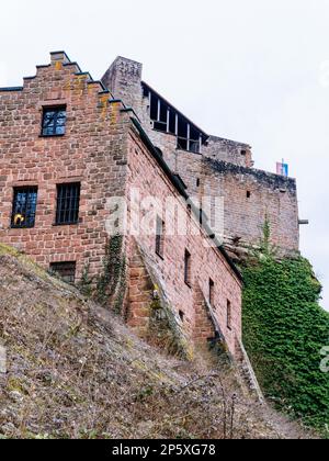 Schloss Spangenberg (Rheinland-Pfalz) Stockfoto