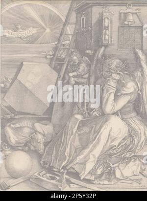 Melancholia, Albrecht Dürer (Nürnberg, Deutschland, 1471 - 1528) Stockfoto