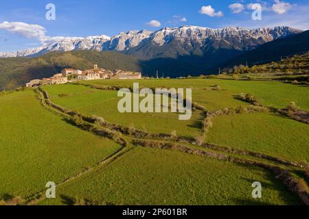 Vilanova de Banat, im Naturpark Cadí-Moixeró, Katalonien, Spanien Stockfoto