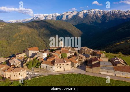 Vilanova de Banat, im Naturpark Cadí-Moixeró, Katalonien, Spanien Stockfoto