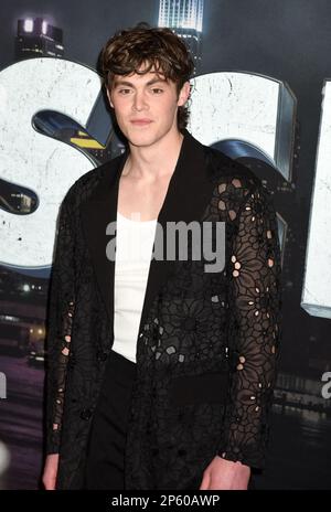 New York City, Usa. 06. März 2023. Jack Champion auf der Weltpremiere von Paramount's Scream VI im AMC Lincoln Square Theater am 6. März 2023 in New York City, NY, USA. Foto: MM/ABACAPRESS.COM MM/Abaca Credit: Abaca Press/Alamy Live News Stockfoto