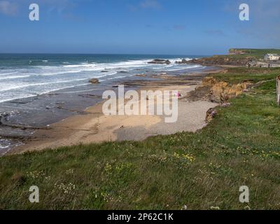 Bude Küstenstadt im Nordosten Cornwalls, England Stockfoto