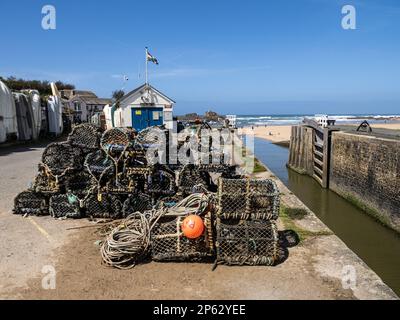 Bude Küstenstadt im Nordosten Cornwalls, England Stockfoto