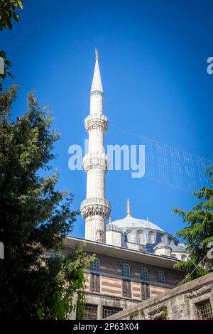 Bild der suleymaniye camii Moschee in Istanbul, Türkei. Die Süleymaniye Moschee ist eine osmanische kaiserliche Moschee, die sich auf dem dritten Hügel von Istanbul, T, befindet Stockfoto