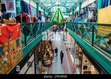 Saint-Ouen-sur-seine, Frankreich, Pariser Vororte, Einkaufsmöglichkeiten auf dem französischen Flohmarkt, Marché Puces, Saint Ouen, Porte de Clignancourt Stockfoto