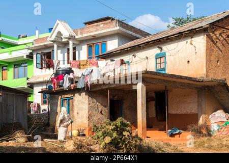 Nepal, Sangha, Alltag Stockfoto