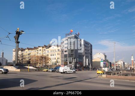 Bulgarien, Sofia, Innenstadt, die Statue von Sveta Sofia Stockfoto