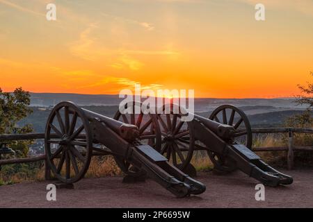 Wartburg bei Eisenach, Thüringer Wald, Thüringen, Deutschland, Europa Stockfoto