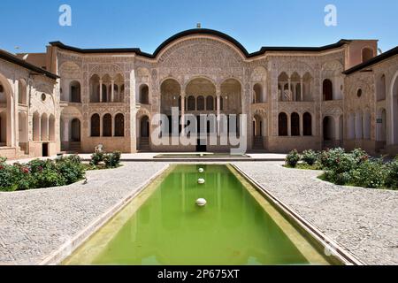 Asien, Iran, Kashan, Tabatabai Haus Stockfoto