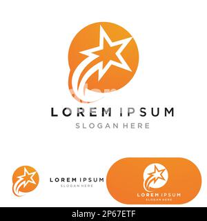 Star icon Template Vector Illustration Design Stock Vektor