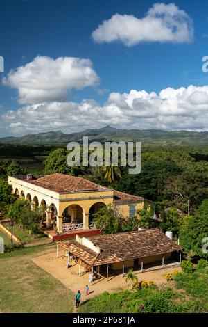 Ehemalige Zuckerplantage Manaca-Iznaga Great House, Valle de los Ingenios, UNESCO-Weltkulturerbe, in der Nähe von Trinidad, Kuba, Westindischen Inseln, Karibik Stockfoto