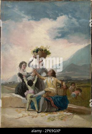 Francisco de Goya y Lucientes, Herbst 1786, Öl auf Leinwand. Stockfoto
