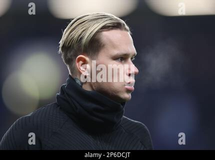 London, England, 7. März 2023. Mykhaylo Mudryk von Chelsea während des Spiels der UEFA Champions League auf der Stamford Bridge, London. Der Bildausdruck sollte lauten: David Klein/Sportimage Stockfoto