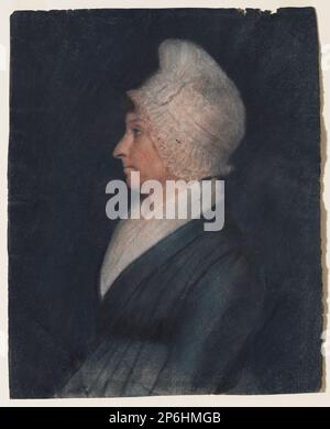 Zugeschrieben an James Sharples, Portrait von Catherine Casine Gilbert, c. 1795–1805, Pastellfarben auf Papier. Stockfoto