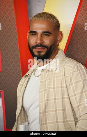 Sandro Farmhouse nimmt an der Sondervorstellung von Shazam Teil! Fury of the Gods am Cineworld Leicester Square, London, Großbritannien. Foto: 7. März 2023. Stockfoto