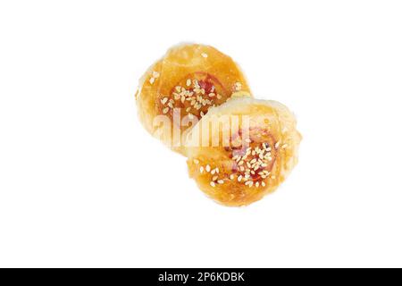 Es ist ein lokales Dessert von Phuket. Stammt aus Übersee-Chinesen in der Provinz Hokkien, der beliebten Bohnenpaste mit gesalzenem Ei. Erhältlich bei Sou Stockfoto