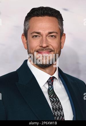 London, Großbritannien. 07. März 2023. Zachary Levi im Shazam! Fury of the Gods UK Special Screening, 7. März 2023 in London, Großbritannien. Foto: Stuart Hardy/ABACAPRESS.COM Kredit: Abaca Press/Alamy Live News Stockfoto