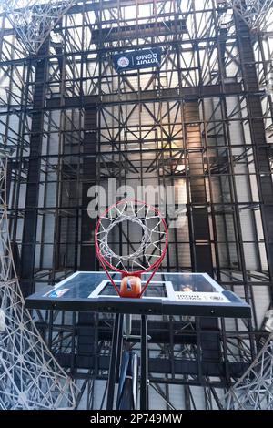 Los Angeles, Usa. 07. März 2023. Ein Blick auf das zukünftige Zuhause der Los Angeles Clippers, den Intuit Dome, vor einer Abschlusszeremonie in Inglewood. Kredit: SOPA Images Limited/Alamy Live News Stockfoto