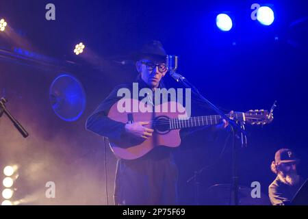 Rom, Italien. 07. März 2023. Micah Paul Hinson tritt während â&#x80;&#x98;I Lüge to youâ&#x80;&#X99; live im Monk Club in Rom auf, Italien, am 7. März 2023 Kredit: Independent Photo Agency/Alamy Live News Stockfoto