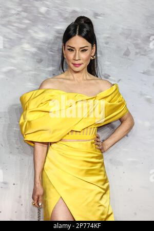 London, Großbritannien. 07. März 2023. Lucy Liu besucht die „Shazam! Fury of the Gods' UK Special Screening am Cineworld Leicester Square in London. Kredit: SOPA Images Limited/Alamy Live News Stockfoto