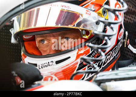 MANAMA, BAHRAIN, Sakhir Circuit, 3. März 2023: #20, Kevin MAGNUSSEN, DEN, Haas-F1-Team, während des Formel-1-Grand Prix in Bahrain am internationalen Stockfoto