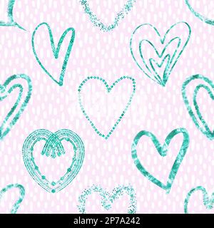 Ein nahtloses Muster, das für Drucke, Textilien, Design und vieles mehr verwendet werden kann. Die einzige Einschränkung ist Ihre Fantasie! Stockfoto