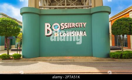 Lackierter Beton auf Brückenstütze Stockfoto