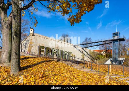 Fotografische Eindrücke aus der Landeshauptstadt Thüringen Erfurt Stockfoto