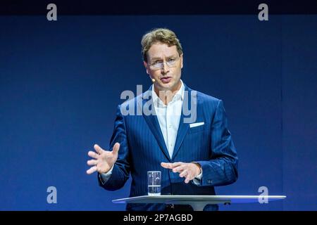 Ola Kaellenius, Vorstandsvorsitzende der Mercedes Benz Group AG, IAA MOBILITYMESSE, Automobil Messe, München, Bayern Stockfoto