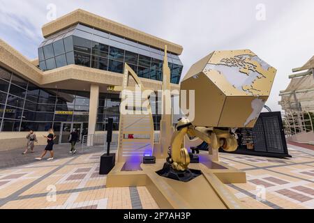 World Expo 2020 Dubai, Ukraine Pavillon, Außenansicht, Dubai, Vereinigte Arabische Emirate Stockfoto