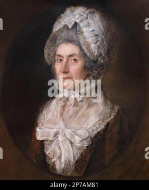 Frau Philip Dupont, Sarah Dupont, Thomas Gainsborough, circa 1778, Art Institute of Chicago, Chicago, Illinois, USA, Nordamerika, Stockfoto