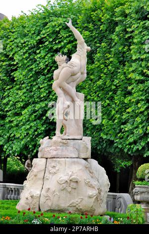 Statuen im Mirabellgarten, Salzburg, Österreich, Europa Stockfoto