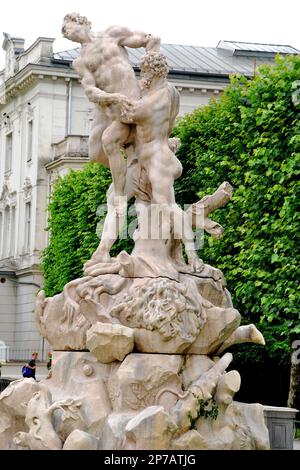 Statuen im Mirabellgarten, Salzburg, Österreich, Europa Stockfoto