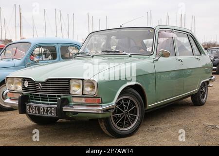 Renault 16 TX, Classic Car Meeting, Plougastel-Daoulas, Finistere, Brittany, Frankreich Stockfoto